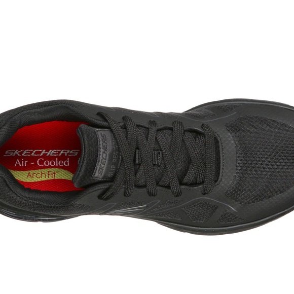 SKECHERS AXTELL ARCH FIT WORK MENS SNEAKER - Picture 4 of 8